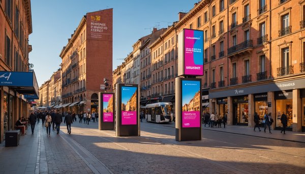 Prix de l'affichage publicitaire à toulouse : tarifs 2026 par format